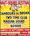 R�servation TAMBOURS DU BRONX + TWO TONE CLUB